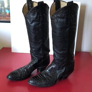 vintage Larry Mahan cowboy boots